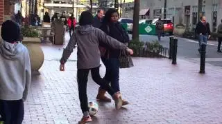 juking people out in public