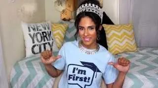 Miss New York USA 2015 Thatiana Diaz for the I'm First! Scholarship