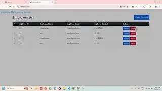 Django Employee Management System | Full Project
