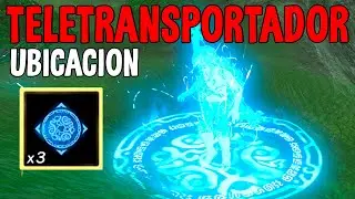 Donde está y como conseguir el TELETRANSPORTADOR en Zelda Tears of the Kingdom (Totk)