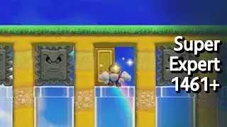 Super Expert Endless 1461+ Clears in Mario Maker 2