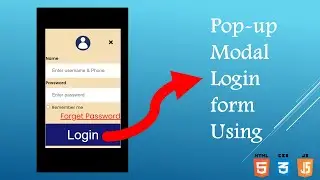 How to Build a Login Form with HTML, CSS & JavaScript | Web Development  |