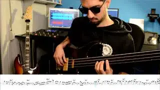 So What - Miles Davis solo on Fretless Bass ( by Vabass) with sheet music