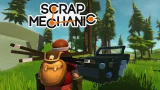 Scrap Mechanic  - машина с реалистичной электроникой!