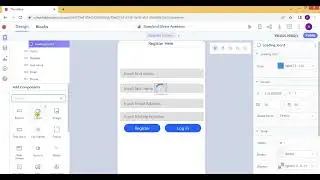 How To Create A Student Register And Log In Screen