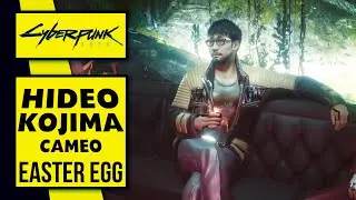 Cyberpunk 2077 Hideo Kojima Easter Egg Cameo