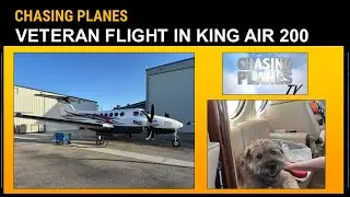 Veteran Flight in King Air 200