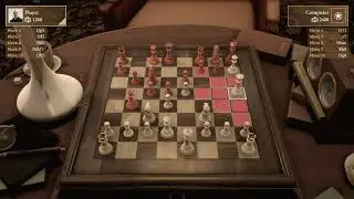 CHESS ULTRA GAME 9 WORLD MASTER LEVEL..USING THE COPPER AND CREAM CHESS PIECES.WATCH & ENJOY D GAME!