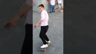Все мои трюки с 12 ступенек на скейте!