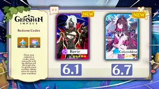 JUST IN! EVERY 6.1 To 6.7 BANNER UPDATED! + KITS AND RERUNS - Genshin Impact