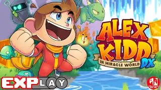 Alex Kidd In Miracle World DX Gameplay (Nintendo Switch)