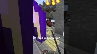 you like to die too?  ‐ Minecraft