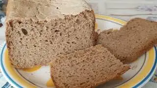 Ржаной хлеб на закваске. Первая буханочка)