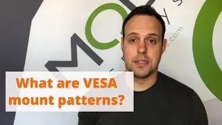 What are VESA mount patterns?