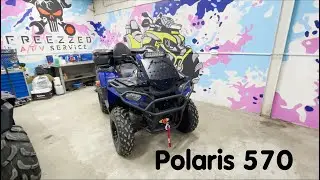 Polaris Sportsman 570. Подготовили к сезону, оснастили дополнительным оборудованием.