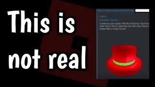 New Fake Item Scam On Roblox