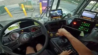 Driving a Front Loader Garbage Truck, How Garbage Trucks Work