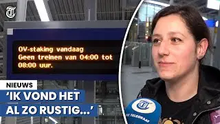 Vrouw in shock door staking: ‘Ik kom voor de trein, hoezo?’