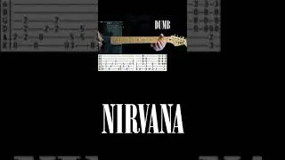 Nirvana Dumb Guitar Tab Cover