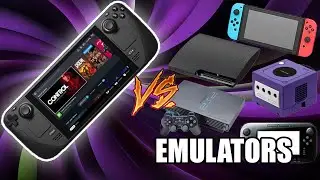Steam Deck Emulation With Our Simulator, Switch, Wii U, Gamecube, PS3, & PS2