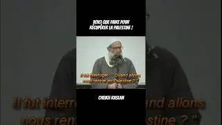 Voilà comment récupérer la Palestine !