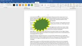 Insert and Format Shapes and Lines in Word 2019 - Office 365