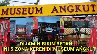 DIJAMIN BIKIN BETAH‼️ INI 5 ZONA KEREN DI MUSEUM ANGKUT
