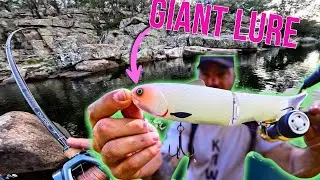 Fishing with GIANT Lures: Monster Cod ATTACKS My Fish!