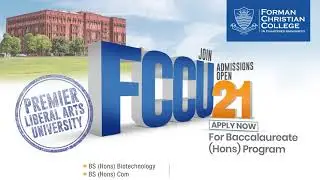 Join FCCU for a Holistic Learning Experience | Baccalaureate Admissions 2021