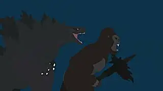 Godzilla and Kong vs. Scar King | Animation