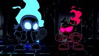 FNF Indie Cross Sans   Bad Time (Nightmare) Nightmare sans Vs Nightmare Cuphead