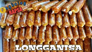 HOMEMADE SKINLESS LONGGANISA | Negosyo Recipe | Pagkaing rapsa