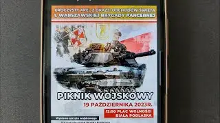 Piknik wojskowy Biała Podlaska  19.10.2023r