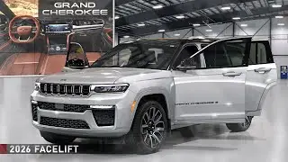 New Jeep Grand Cherokee 2026 - INTERIOR Refresh & EXTERIOR Facelift Preview