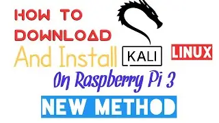 How To Download And Install Kali Linux In Raspberry Pi 3 | In Hindi | #KaliLinux l #Raspberry Pi 3
