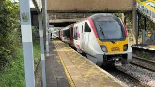 Greater Anglia Trains at Harlow Mill on September 27th 2024