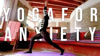 YOGA FOR ANXIETY - 20 min Full Body Yoga Stretch for Stress, Anxiety, & Depression