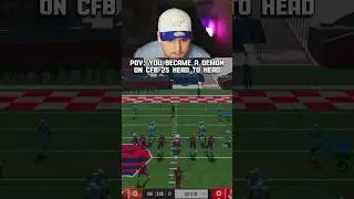 POV: You Became a Demon On CFB 25 Head to Head #collegefootball25 #cfb #ncaa25 #short #shorts