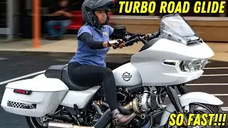 They Finished Building A 2024 Harley Davidson Turbo Road Glide Just For Me | First Female Rider