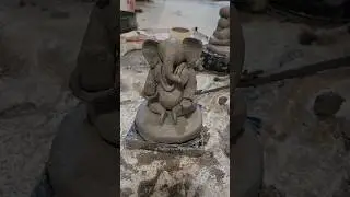 Ganpati Idol Making at Home 🙏💗 