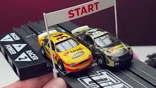Auto World Full Throttle Slot Car Set - LOVE'S EXCLUSIVE