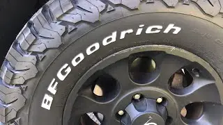 BF Goodrich 265 KO TA Vs. 285 KO2 TA A/T Review BFGoodrich