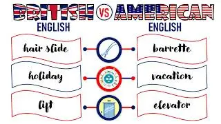 BRITISH ENGLISH VS. AMERICAN ENGLISH | Random English Video | ELC