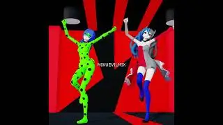 MMD MikuEvilMix X Miraculous LE SSERAFIM - UNFORGIVEN