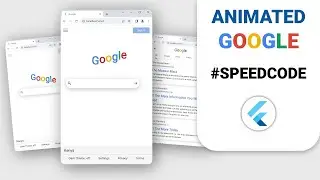 Google - Animated version - Flutter #speedcode