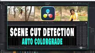 Davinci Resolve 18 Auto Cut Clip | Automatic Color Grading | Davinci Effects Tutorial | Hindi