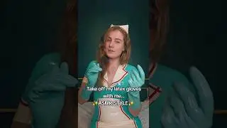What good is a latex nurse without her latex gloves ... you're about to find out 🩵
