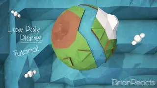 Low Poly Planet Earth Tutorial | Cinema 4D