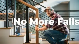 Ensure to hold the handrails when using the escalators
