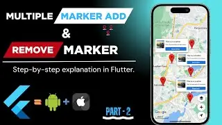 Flutter Multiple Markers Explained | Add & Remove on Long Press